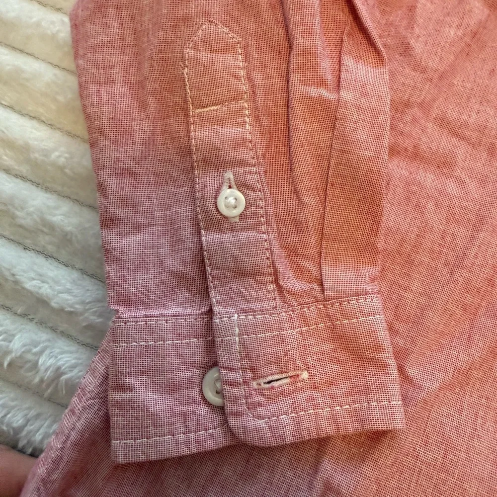 The Children's Place Light Red Button-Down Shirt